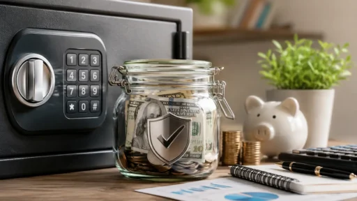 Safest place to keep emergency fund savings in a jar with high yield interest growth
