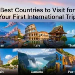 Discover the best countries to visit for your first international trip, complete with safety tips, entry rules, and top beginner-friendly destinations.