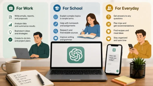 How to use ChatGPT for work school and everyday tasks featured image