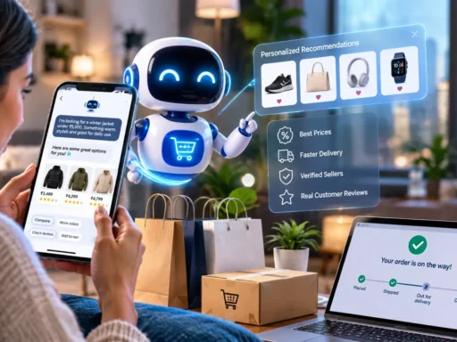 AI Shopping Agents in 2026 helping user compare and purchase products online