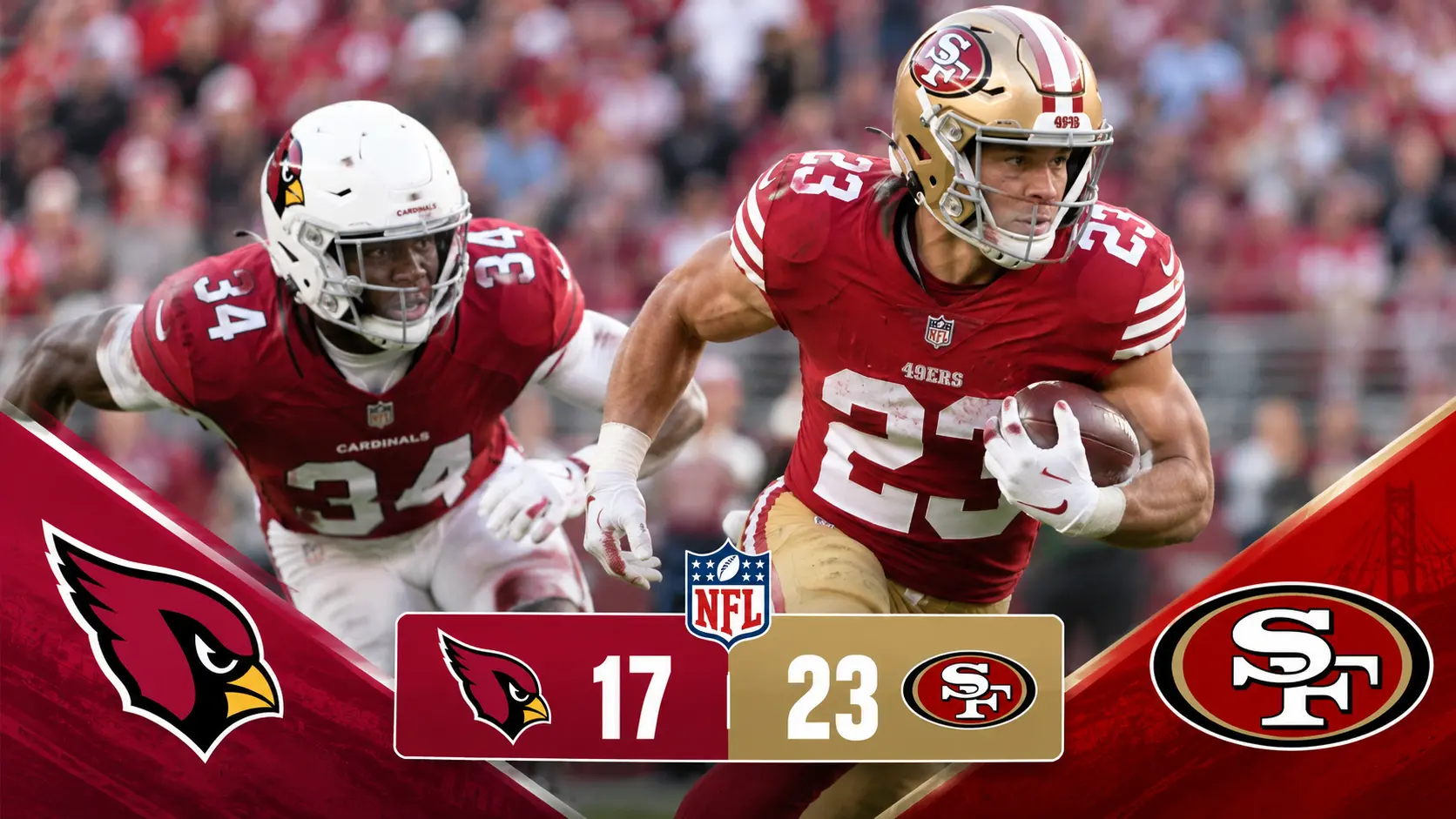 San Francisco 49ers vs Arizona Cardinals final score game highlights